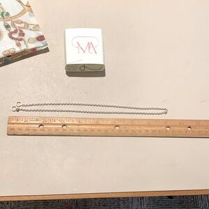 Marla Aaron Silver 18” Pulley Chain from Set 5